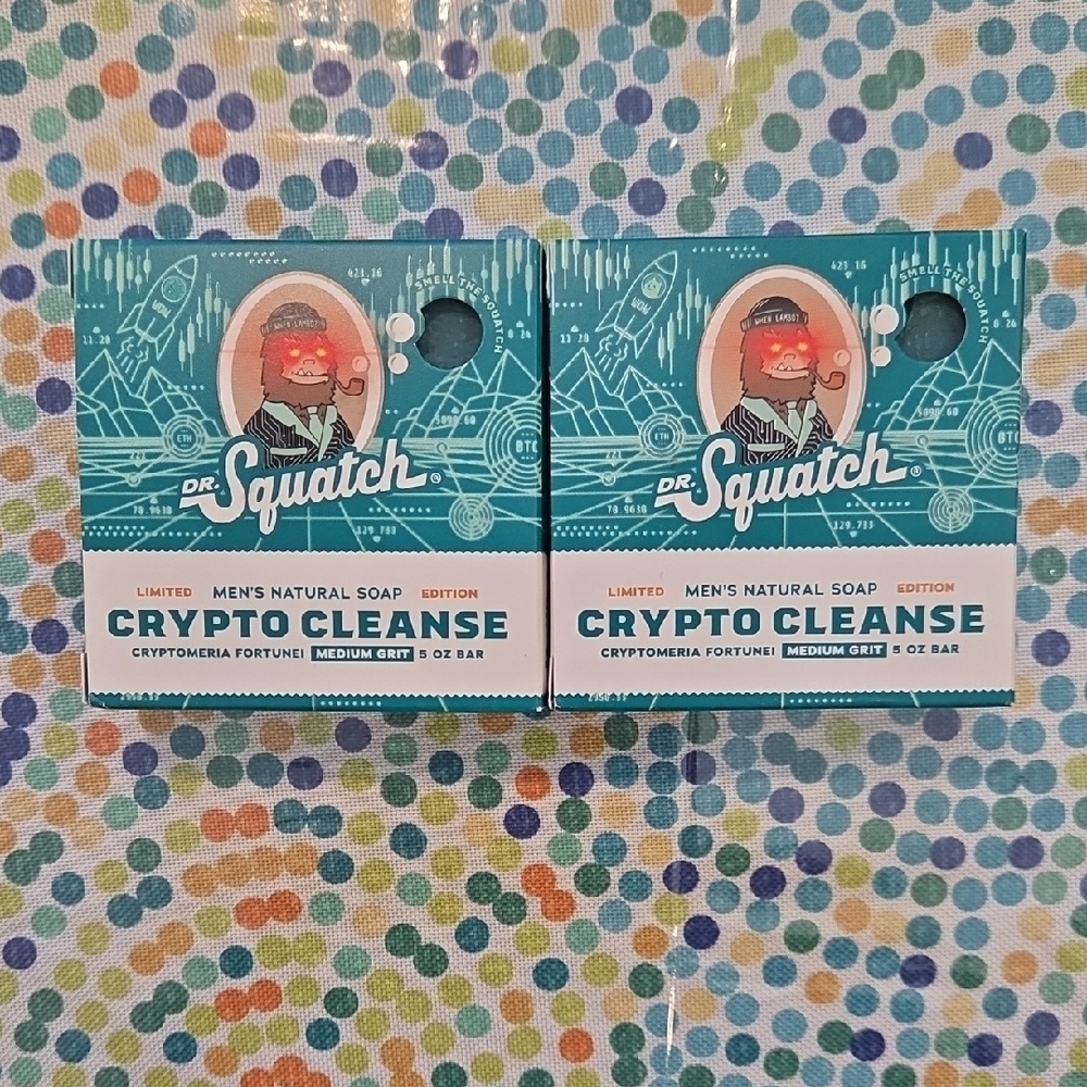 Dr. Squatch Crypto Cleanse Soap Two